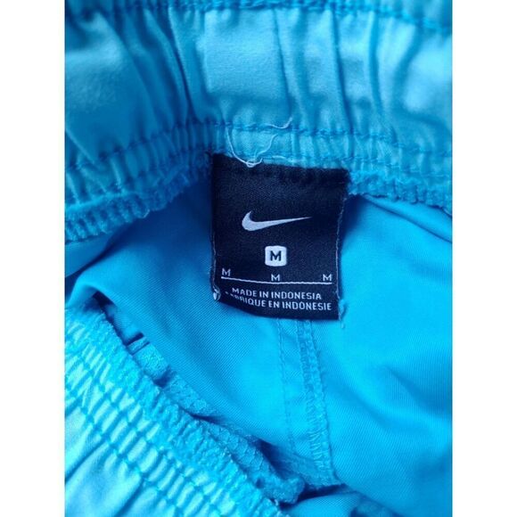 Nike Lot Of 2 Boy's Size Medium Black/Green Dri Fit & Blue Swim Athletic Shorts. - Picture 9 of 12